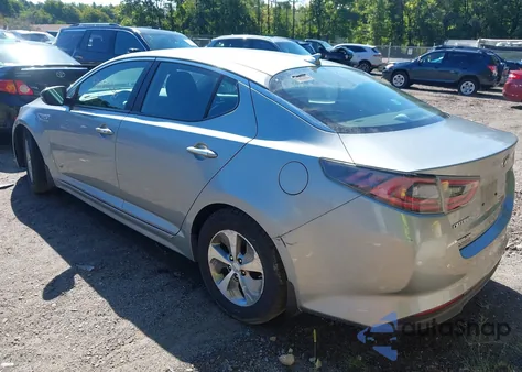2014 Kia Optima Hybrid Lx z USA, uszkodzony, nr VIN KNAGM4AD7E5067343